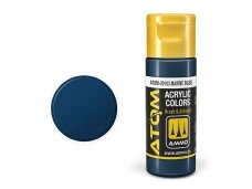 AMMO MIG - ATOM Акриловые краски Marine Blue, 20ml, 20103