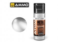 AMMO MIG - ATOM Akrila krāsas METALLIC Aluminium, 20ml, 20165