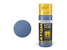 AMMO MIG - ATOM Акриловые краски Navy Blue, 20ml, 20106