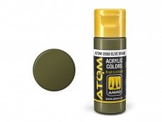 AMMO MIG - ATOM Акриловые Olive Drab, 20ml, 20069
