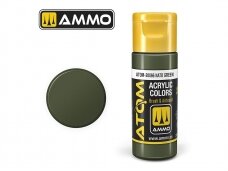 AMMO MIG - ATOM Akrila krāsas NATO Green, 20ml, 20066