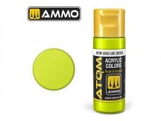 AMMO MIG - ATOM Acrylic paint Lime Green, 20ml, 20089