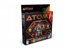 AMMO MIG - ATOM Acrylic paint set Basic Wargames Colors I, 20706