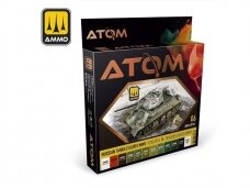 AMMO MIG - ATOM Akrilinių dažų rinkinys Russian Tanks ColorsS WWII, 20705