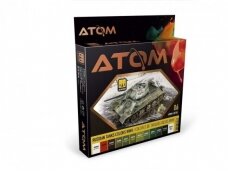 AMMO MIG - ATOM Akrilinių dažų rinkinys Russian Tanks ColorsS WWII, 20705