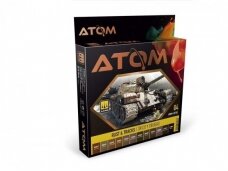 AMMO MIG - ATOM Acrylic paint set Rust & Tracks, 20703