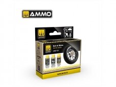 AMMO MIG - Cobra motor Набор акриловых красок Rims, 7523