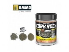 AMMO MIG - CORK ROCK Stone Grey Mix, 100ml, 8427