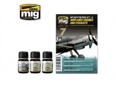 AMMO MIG - AIRPLANES ENGINES AND EXHAUSTS. AMIG7420