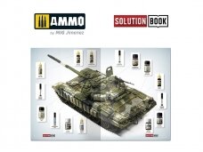 AMMO MIG - SOLUTION BOOK HOW TO PAINT MODERN RUSSIAN TANKS (Multilingual), 6518