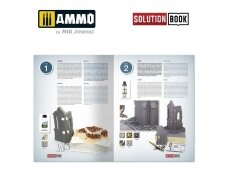 AMMO MIG - How to Paint Brick Buildings. Colors & Weathering System Solution Book (Multilingual), AMIG6510