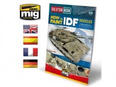 AMMO MIG - SOLUTION BOOK HOW TO PAINT IDF VEHICLES (Multilingual), AMIG6501