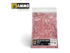 AMMO MIG - Pink and Gold Marble. Round die-cut for Bases for Wargames 8787