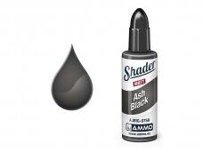 AMMO MIG - MATT SHADER краски Ash Black, 10 ml, 0759