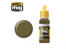 AMMO MIG - Akriliniai dažai KHAKI GREEN Nº3 (BRITISH 1939-42), 17ml, 0113