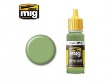 AMMO MIG - Akriliniai dažai LIGHT GREEN, 17ml, 0917