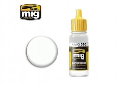 AMMO MIG - Acrylic paint MATT WHITE, 17ml, 0050