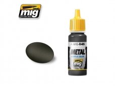 AMMO MIG - Acrylic paint GUN METAL, 17ml, 0045