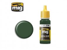 AMMO MIG - Akrila krāsas FS 34092 MEDIUM GREEN, 17ml, 0238