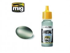 AMMO MIG - Akriliniai dažai SILVER, 17ml, 0195