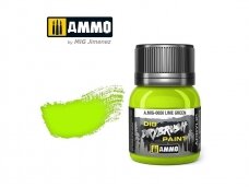 AMMO MIG - Vananemisvahend DRYBRUSH Lime Green, 40ml, 0650