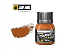 AMMO MIG - Эффект старения DRYBRUSH Leather Brown, 40ml, 0651