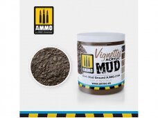 AMMO MIG - Akrilinis purvas DARK MUD GROUND, 100ml, 2154