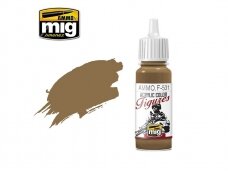 AMMO MIG - Acrylic paint for figures LIGHT BROWN, 17ml, F531