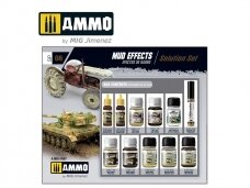 AMMO MIG - Weathering set MUD EFFECTS, 7807