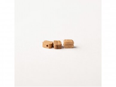 Amati - Riešutmedžio blokas, 2mm, (100 vnt.), 4070,02 2