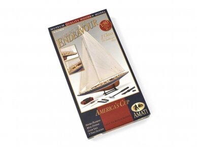 Amati - Endeavour Kit in Wood with 5 Tools, 1/80, B1700,10 Amati - Endeavour Kit in Wood with 5 Tools, 1/80, B1700,10