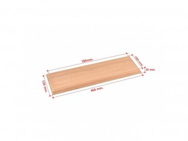 Amati - Wooden baseboards cm.40x12x2, B5696,40 1 Amati - Wooden baseboards cm.40x12x2, B5696,40 1