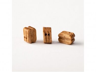 Amati - Walnut double blocks, 6mm, (100 pcs.), 4080,06 1 Amati - Walnut double blocks, 6mm, (100 pcs.), 4080,06 1