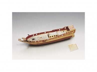 Amati - Ship in a Bottle Dutch Yacht Kit, 1/300, B1350 3 Amati - Ship in a Bottle Dutch Yacht Kit, 1/300, B1350 3