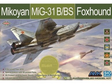 SIO Models - Mikoyan MiG-31 B/BS Foxhound, 1/48, K48002