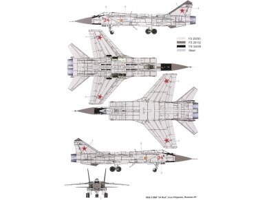 AMK - Mikoyan MiG-31BM/BSM Foxhound, 1/48, 88003 2
