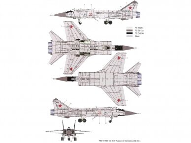 AMK - Mikoyan MiG-31BM/BSM Foxhound, 1/48, 88003 5