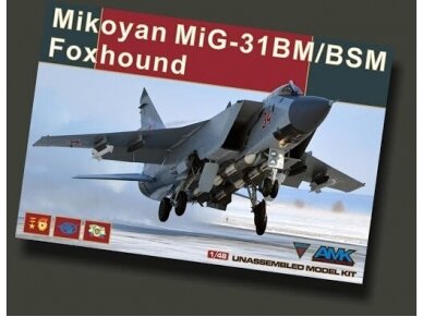 AMK - Mikoyan MiG-31BM/BSM Foxhound, 1/48, 88003