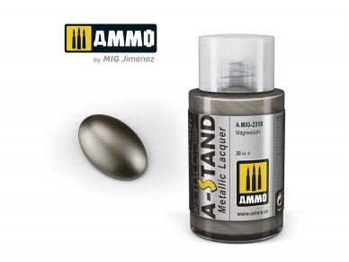 AMMO MIG - A-Stand krāsas Magnesium (metālisks), 30 ml, 2310
