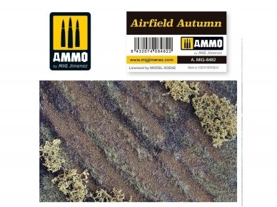 AMMO MIG - Scenic mat AIRFIELD AUTUMN, 8482