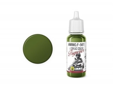 AMMO MIG - Akriliniai dažai figūrėlėms GREEN VIOLET, 17ml, F561