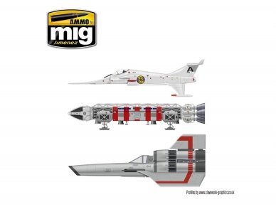 AMMO MIG - Acrylic paint set STAR DEFENDERS SCI-FI COLORS, 7130 2