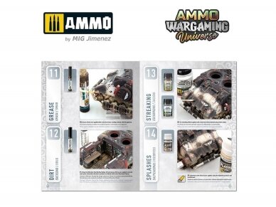 AMMO MIG - Ammo Wargaming Universe Book No. 06 - Weathering Combat Vehicles, 6925 4