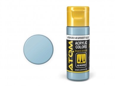 AMMO MIG - ATOM Акриловые Air Superiority Blue, 20ml, 20121 1 AMMO MIG - ATOM Акриловые Air Superiority Blue, 20ml, 20121 1