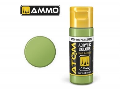 AMMO MIG - ATOM Acrylic paint Pacific Green, 20ml, 20082 AMMO MIG - ATOM Acrylic paint Pacific Green, 20ml, 20082