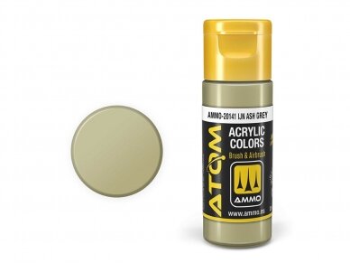 AMMO MIG - ATOM Акриловые IJN Ash Grey, 20ml, 20141 1 AMMO MIG - ATOM Акриловые IJN Ash Grey, 20ml, 20141 1