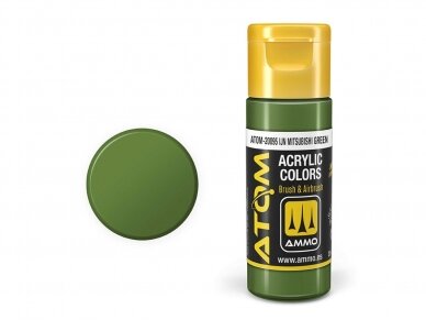 AMMO MIG - ATOM Акриловые IJN Mitsubishi Green, 20ml, 20095 1 AMMO MIG - ATOM Акриловые IJN Mitsubishi Green, 20ml, 20095 1