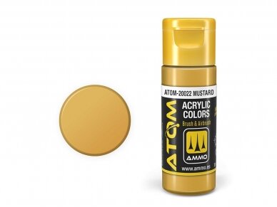 AMMO MIG - ATOM Acrylic paint Mustard, 20ml, 20022 1
