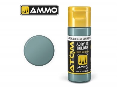 AMMO MIG - ATOM Acrylic paint Light Grey Green, 20ml, 20138 AMMO MIG - ATOM Acrylic paint Light Grey Green, 20ml, 20138