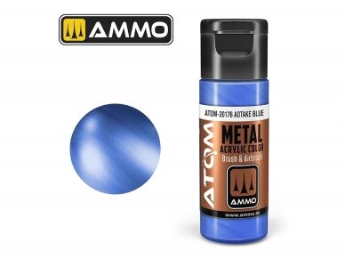 AMMO MIG - ATOM Akrüülvärv METALLIC Aotake Blue, 20ml, 20176